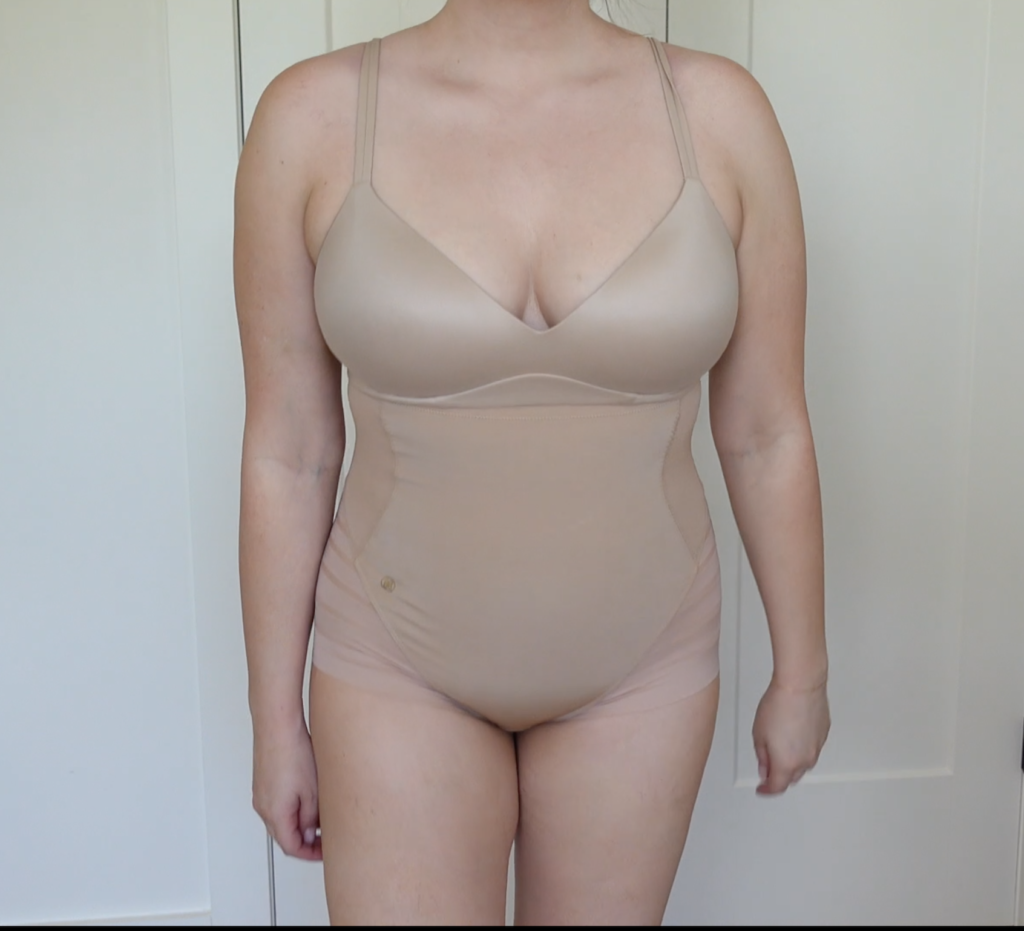 PLUS SIZE TRY ON & REVIEW  THE HONEYLOVE LIFTWEAR CAMI BODYSUIT 