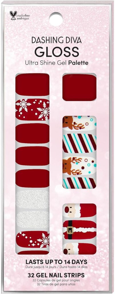 Dashing Diva holiday nail strips