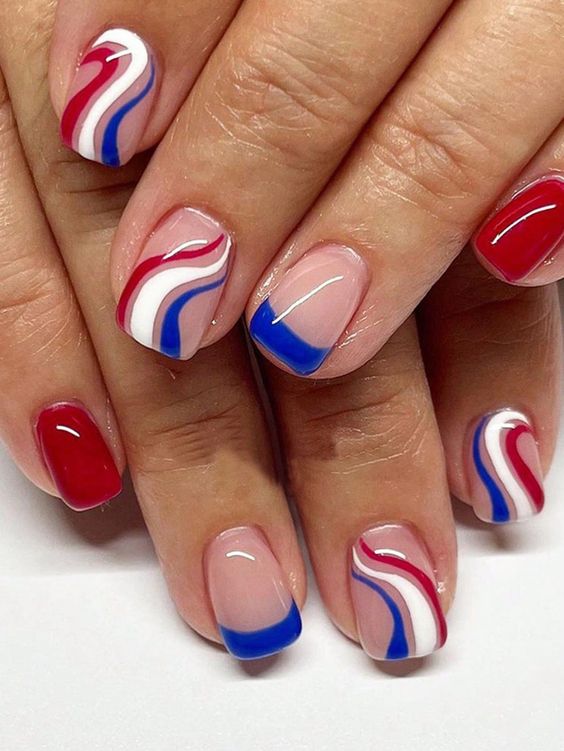 4th of July nail ideas