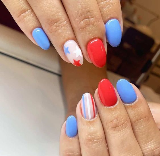 4th of July nail ideas