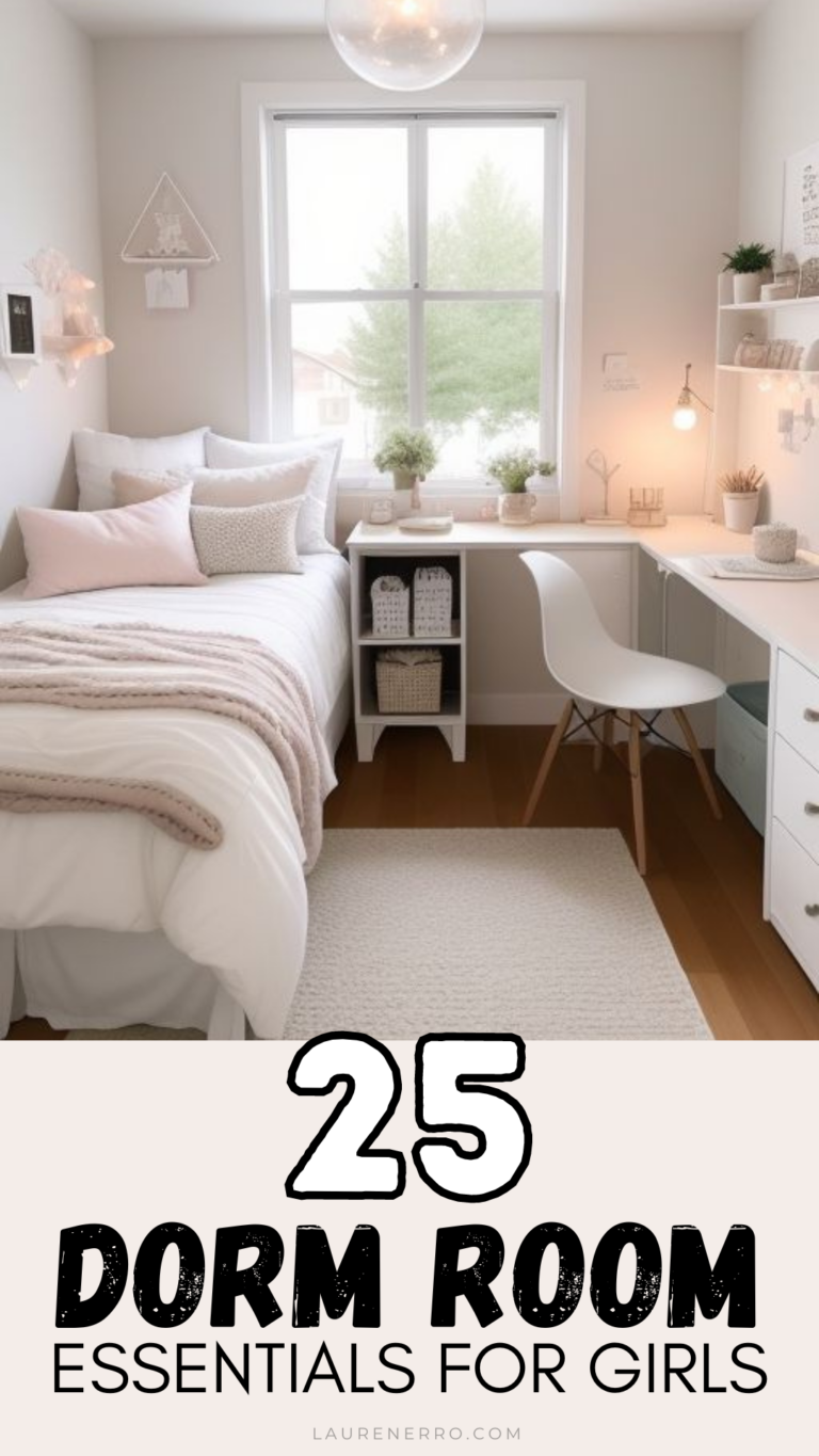 25 Dorm Room Essentials For Girls 2024