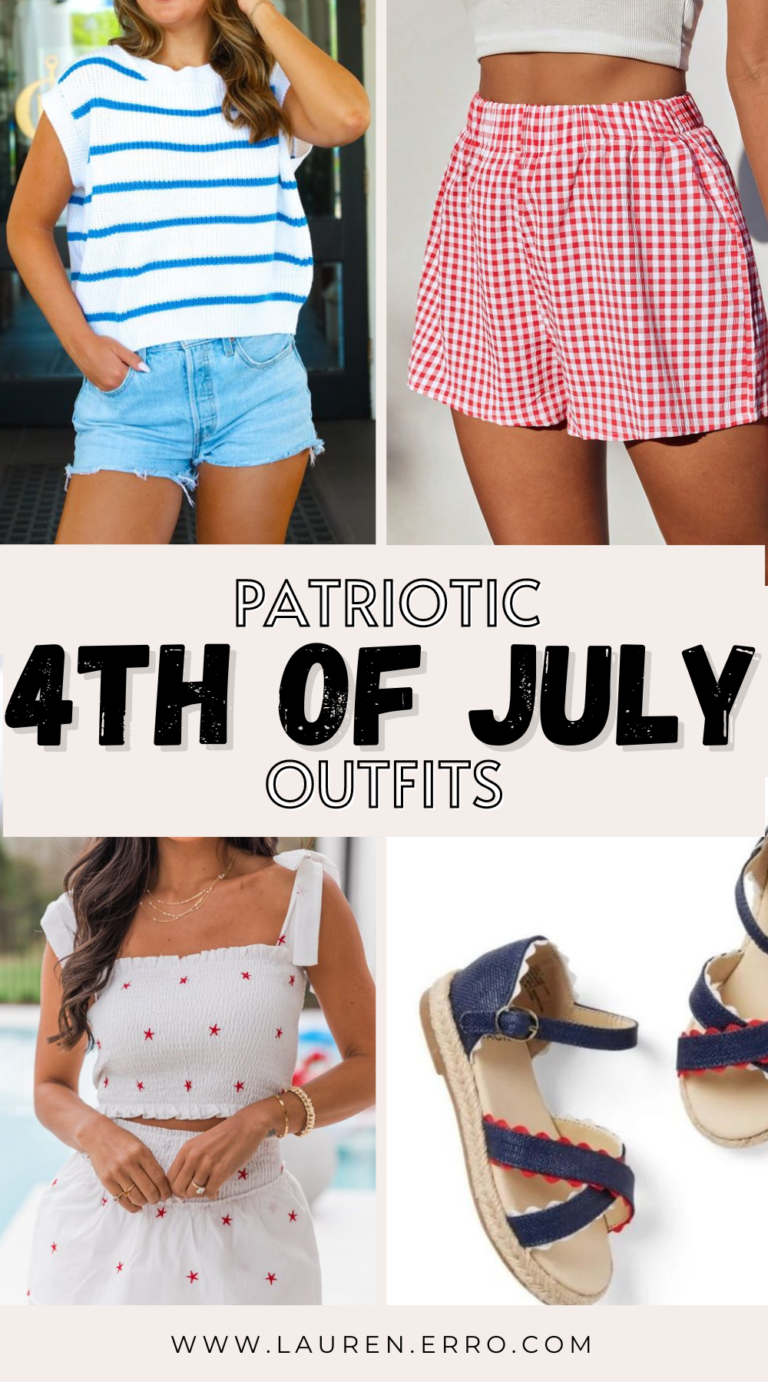 Patriotic 4th Of July Outfits