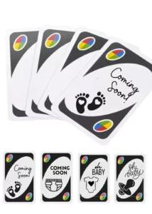 uno cards for pregnancy announcement