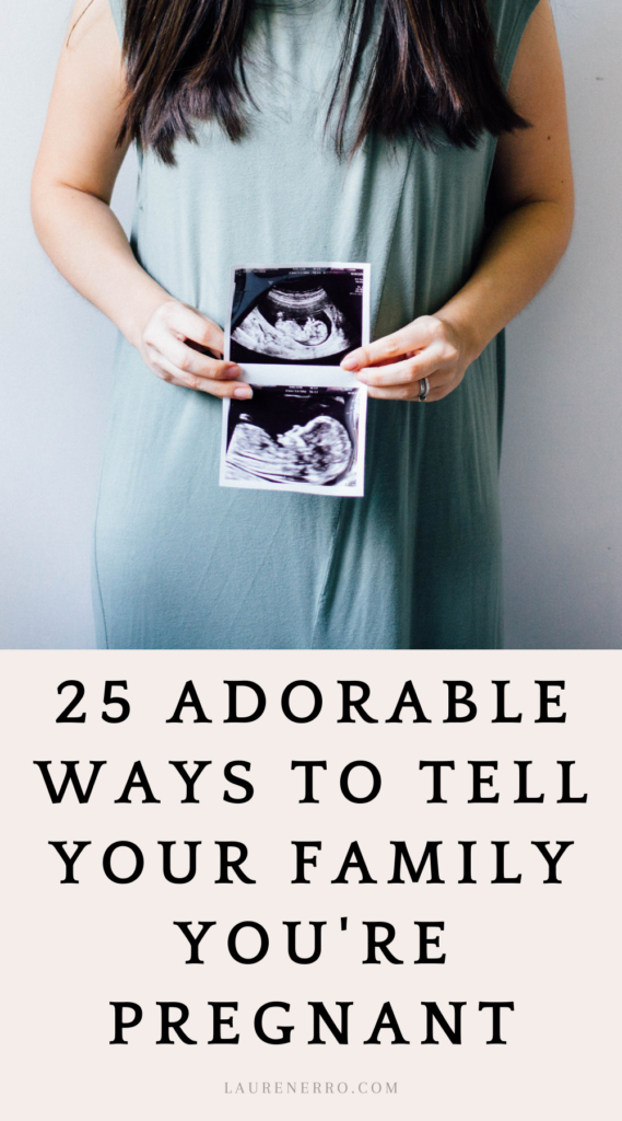 25 Adorable Pregnancy Announcement Ideas