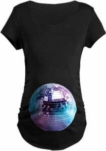 DIY Pregnant disco ball Costume Idea