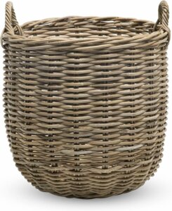 Rattan Basket with Handles