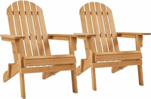 Folding Adirondack Chair Set of 2