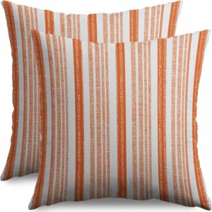 fall Textured Print Decorative Throw Pillow