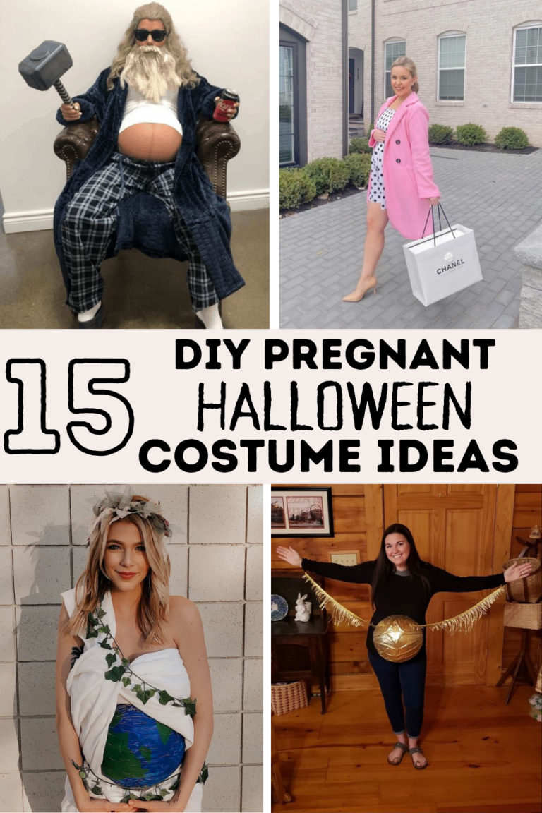 DIY Pregnant Halloween Costumes to Showcase Your Baby Bump