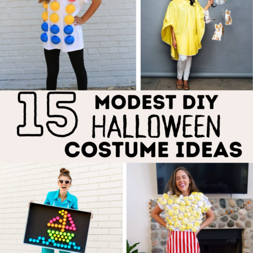 DIY Modest Halloween Costumes for Women