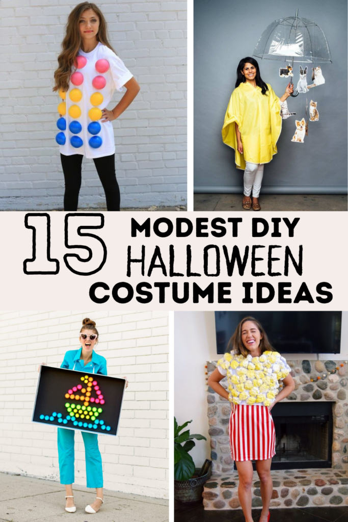 DIY Modest Halloween Costumes for Women