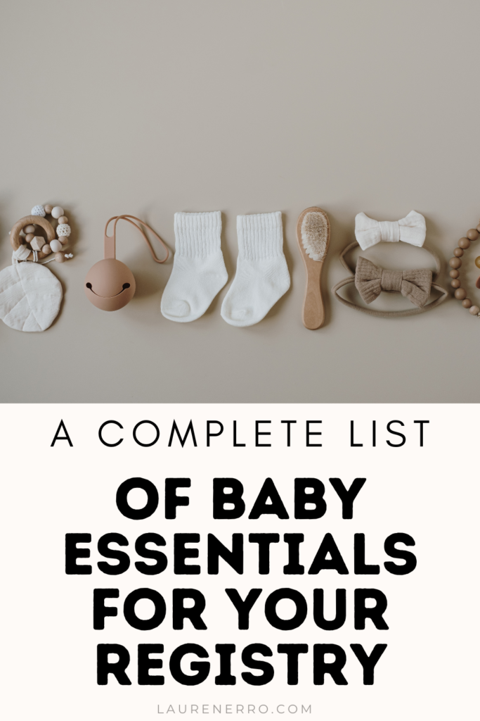 Baby Essentials for your Registry