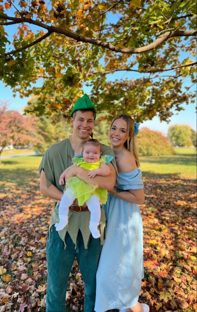 Mom, Dad, And Baby Halloween Costumes