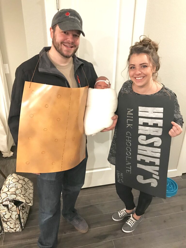 Mom, Dad, And Baby Halloween Costumes