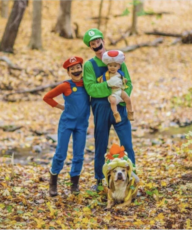 Mom, Dad, And Baby Halloween Costumes