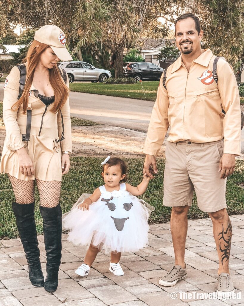 Mom, Dad, And Baby Halloween Costumes