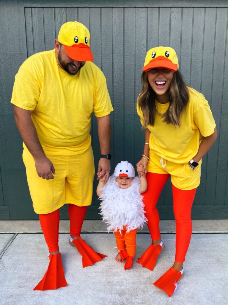 Mom, Dad, And Baby Halloween Costumes