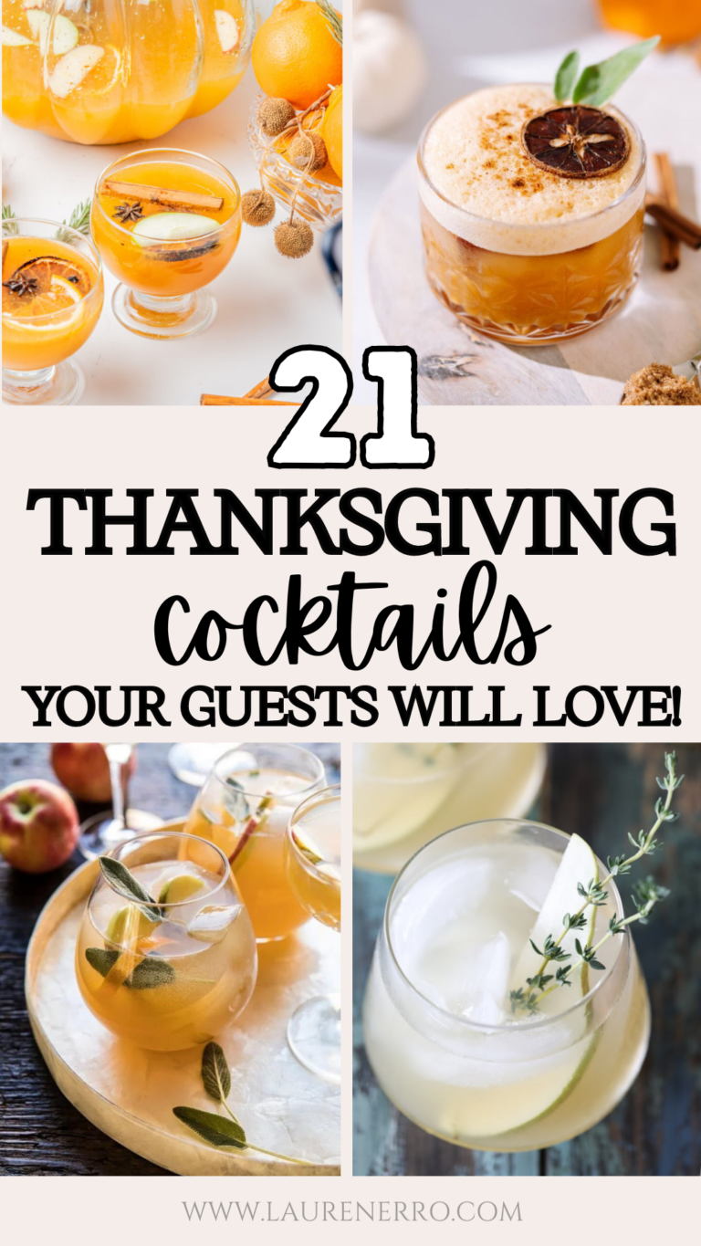 21 Thanksgiving Cocktails That Your Guests Will Love