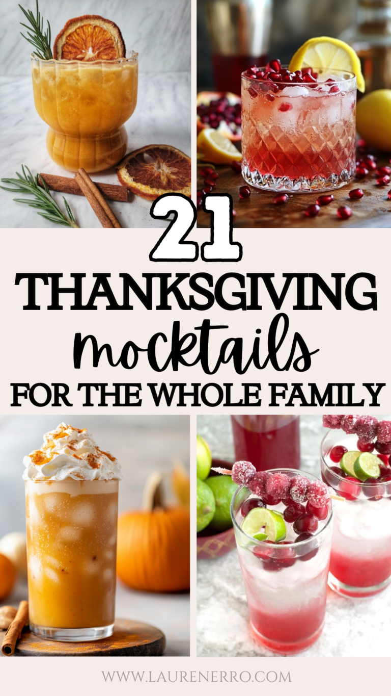 21 Thanksgiving Mocktails For The Whole Family to Enjoy