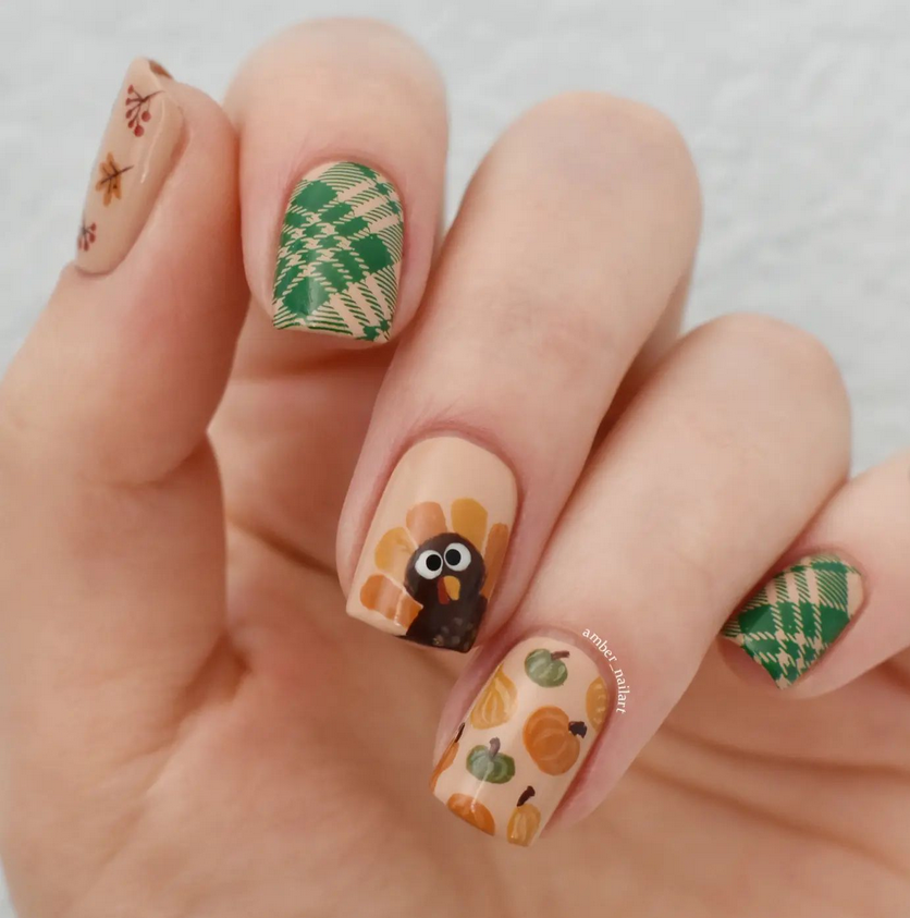 Thanksgiving Nail ideas