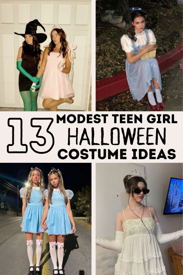 Modest Halloween Costumes For Teen Girls