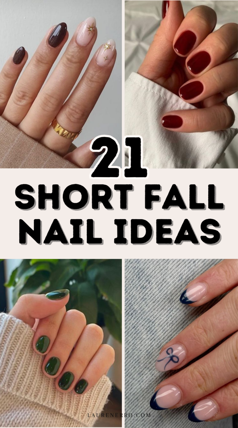 21 Short Fall Nail Ideas