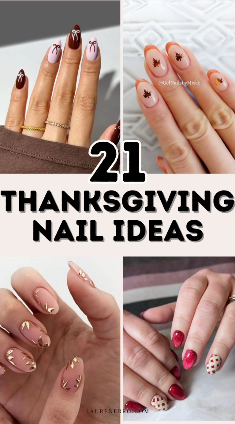 21 Thanksgiving Nail Ideas