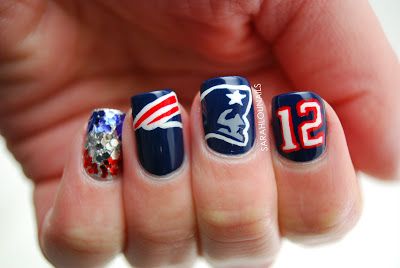 Game Day Nail Ideas