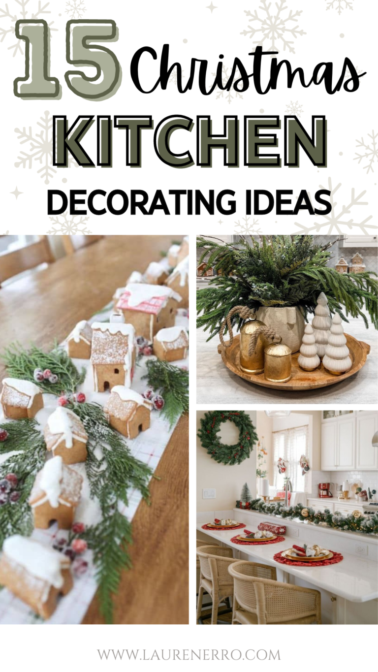 Christmas kitchen decor ideas