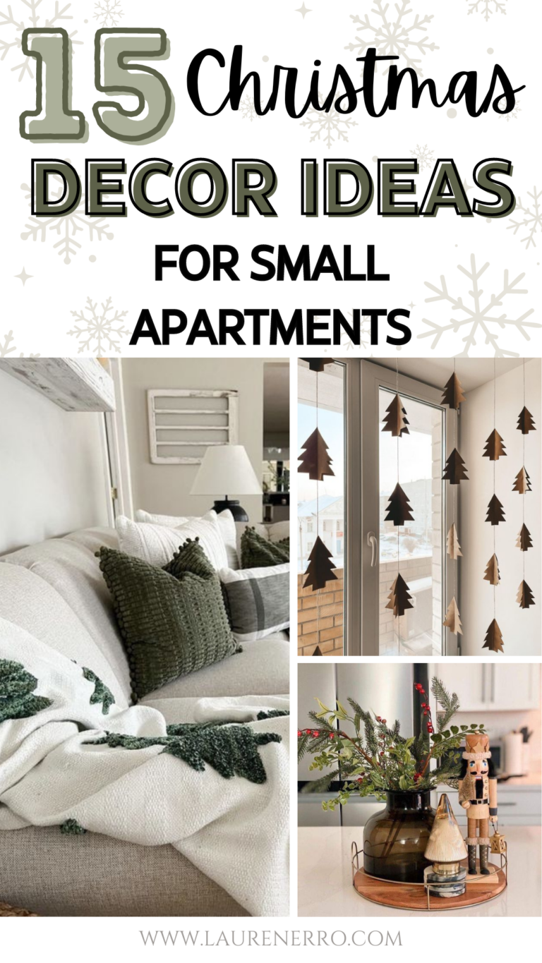 Christmas Decor Ideas For Small Apartments