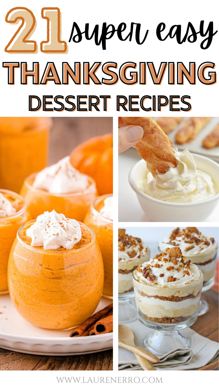 21 of the Easiest Thanksgiving Desserts