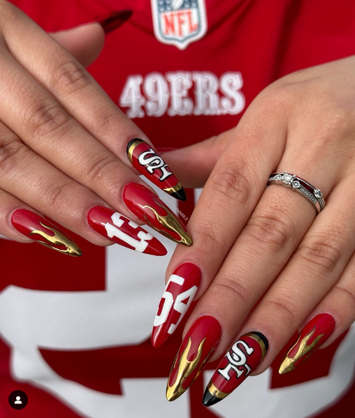 Game Day Nail Ideas