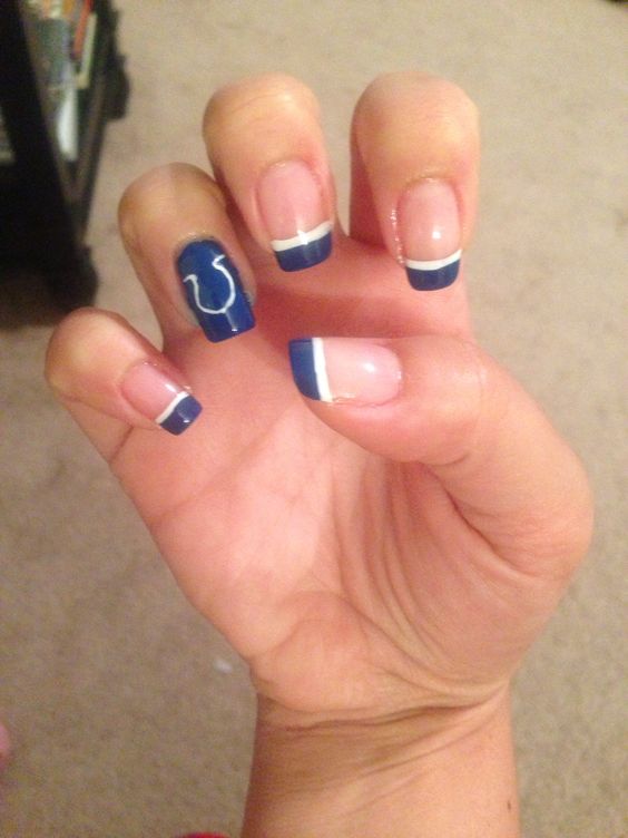 Game Day Nail Ideas