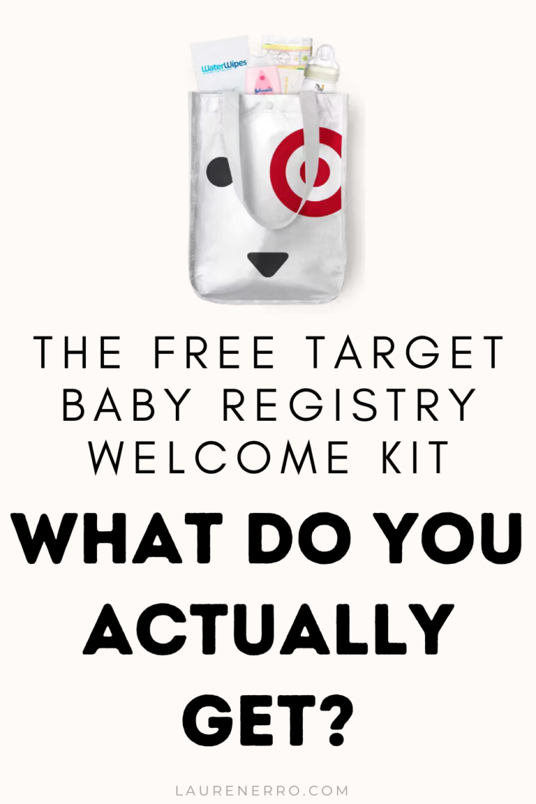 The Free Target Baby Registry Welcome Kit – What Do You Actually Get?