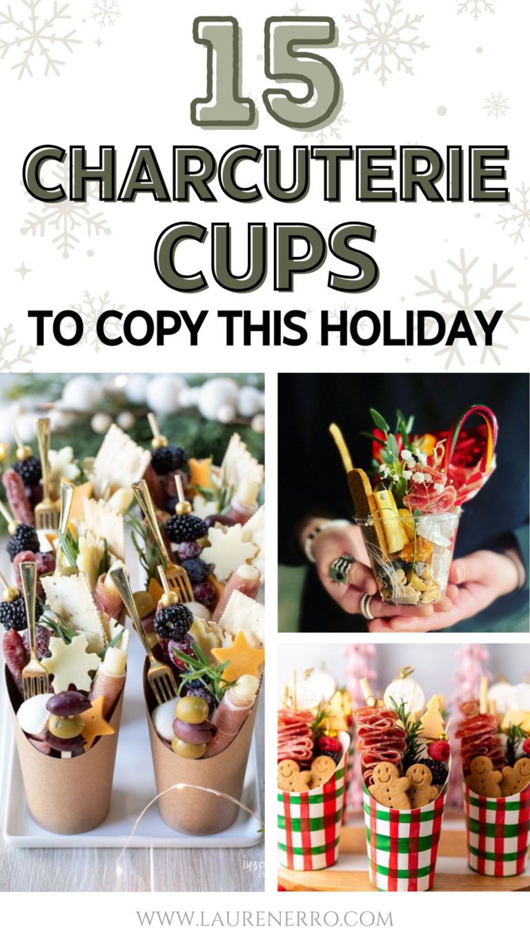 15 Holiday Charcuterie Cup Ideas For Parties