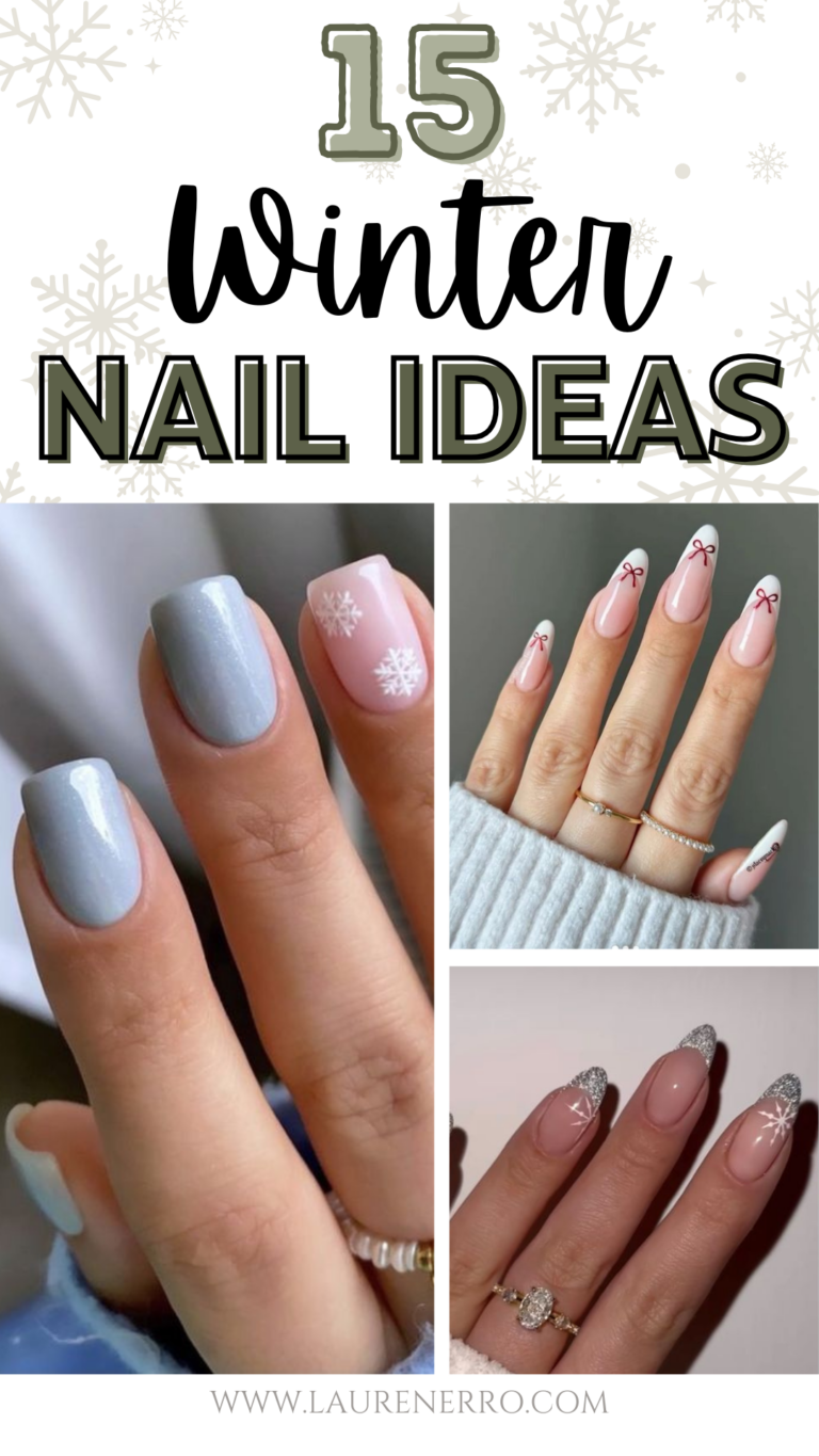 15 Fun Winter Nail Ideas