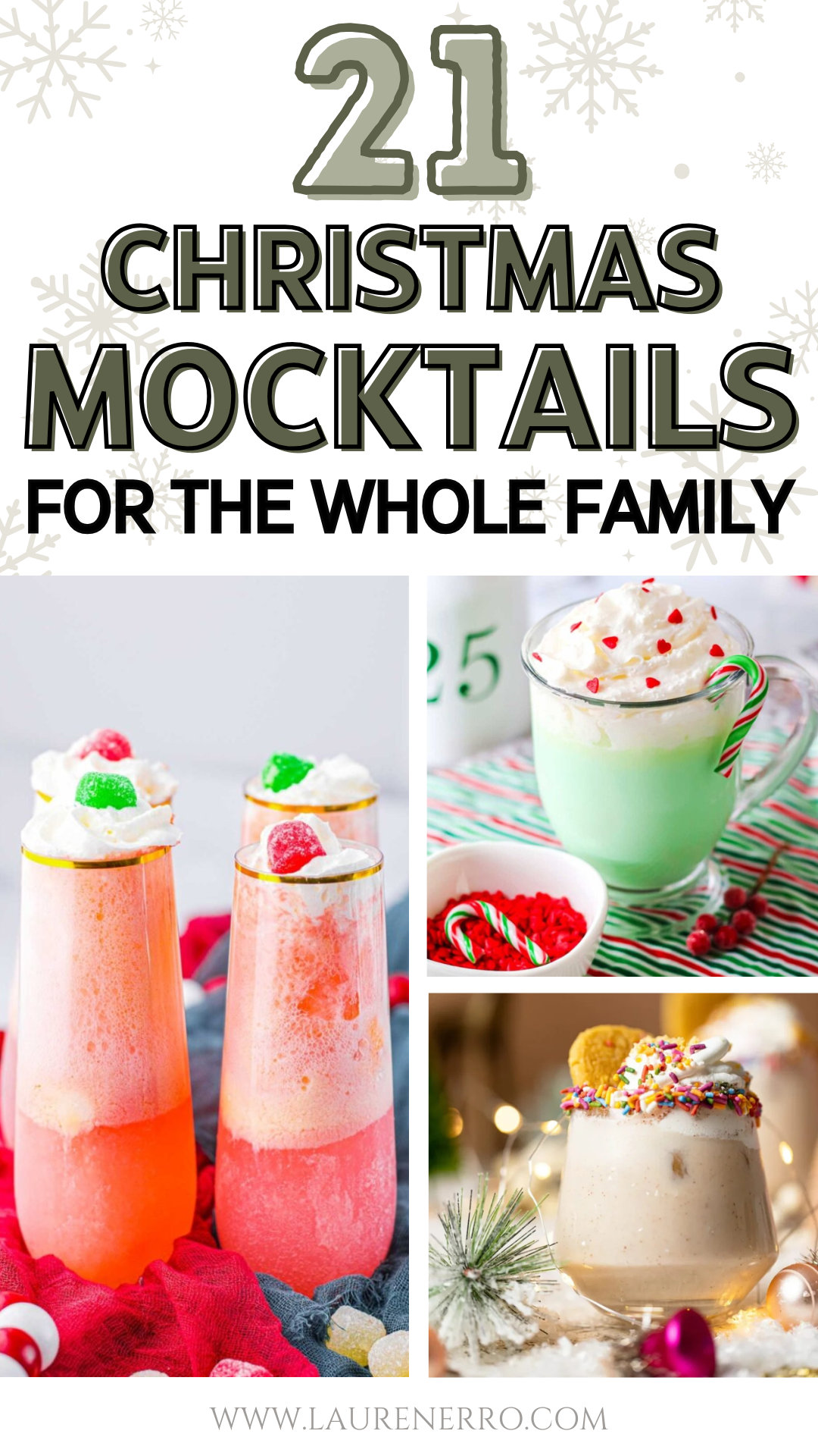 21 Christmas Mocktails the Whole Family Can Enjoy