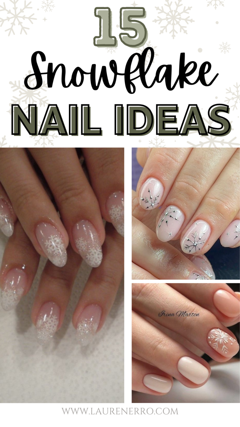 Snowflake Nail Ideas