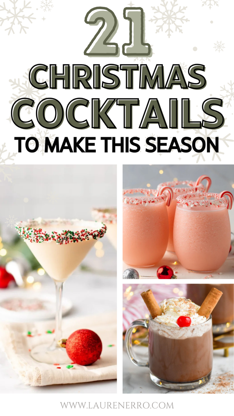 21 Festive Holiday Cocktails to Make This Season