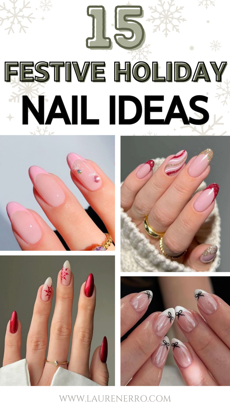 Festive Holiday Nail Ideas