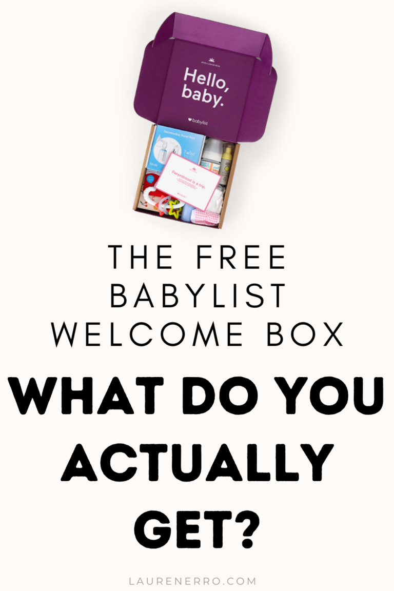 What comes in the free babylist welcome box