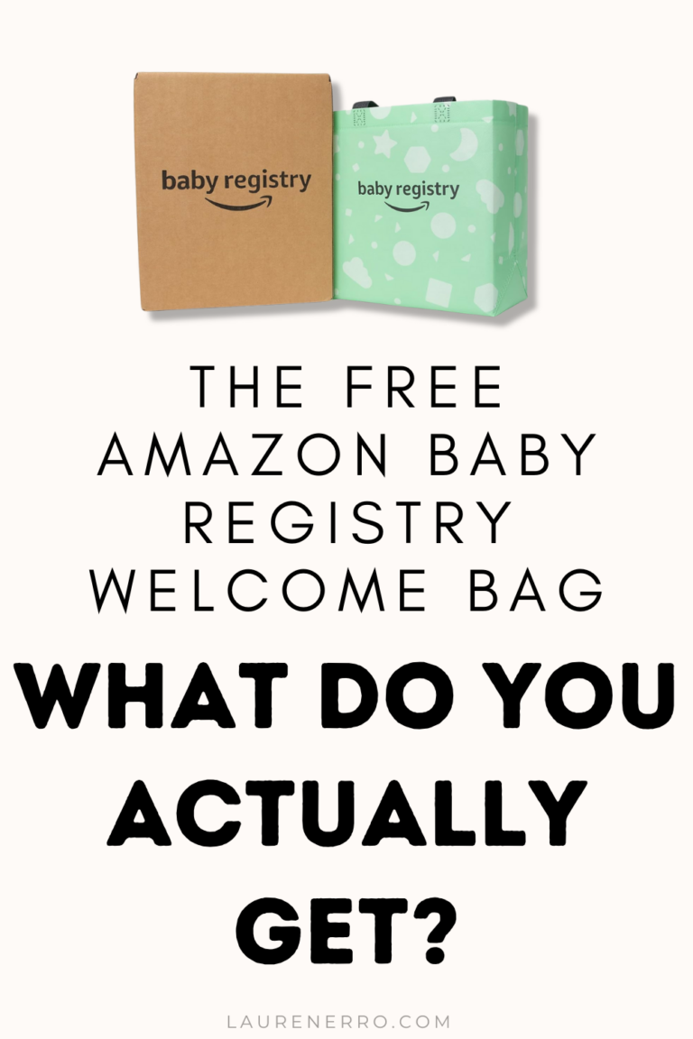 Amazon Baby Registry Welcome Bag