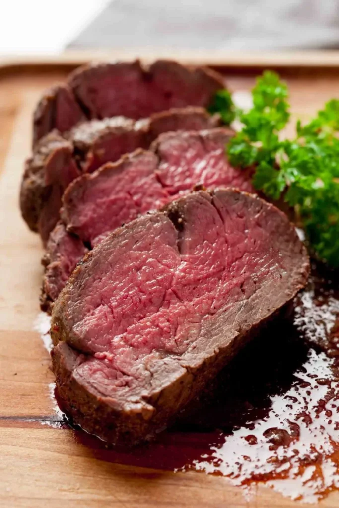 Beef Tenderloin Roast with Red Wine Sauce