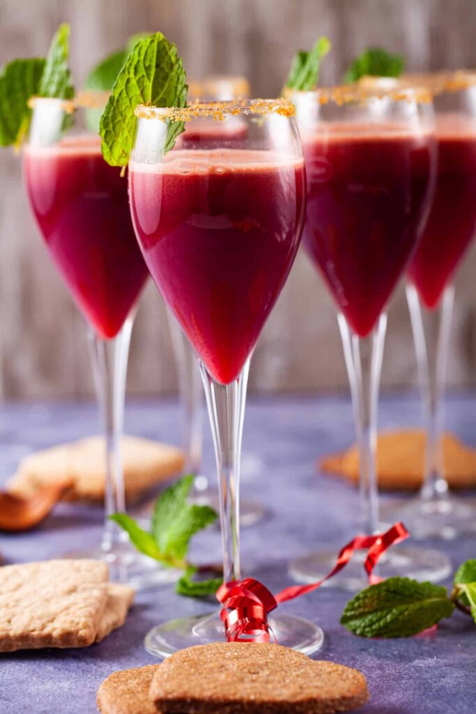 Easy And Festive Pomegranate Mocktail