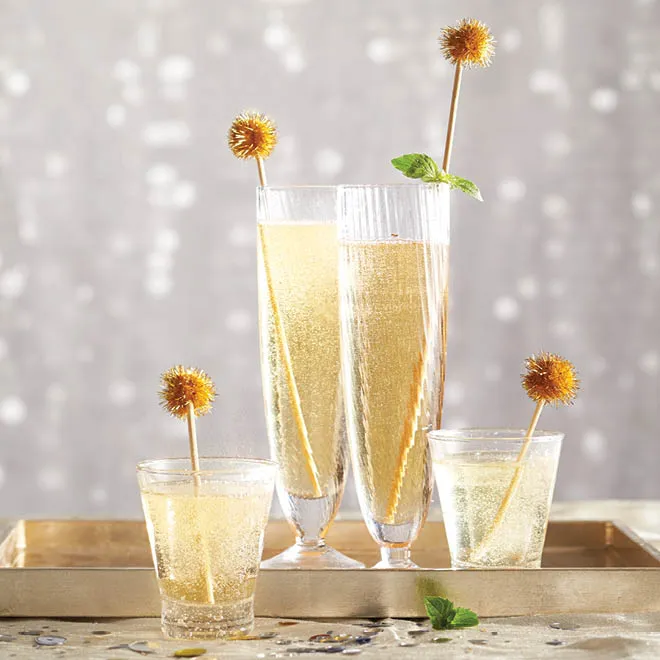 Sparkling 'Champagne' Mocktail