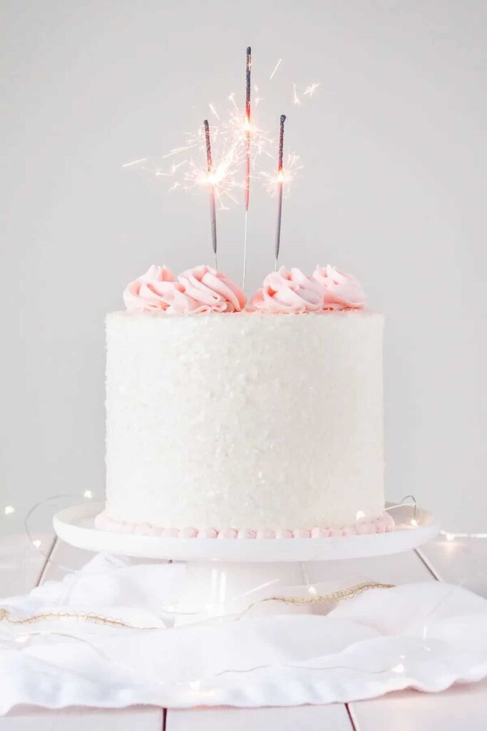 Pink Champagne Cake