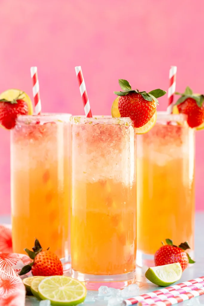 Citrus Strawberry Mocktail Recipe