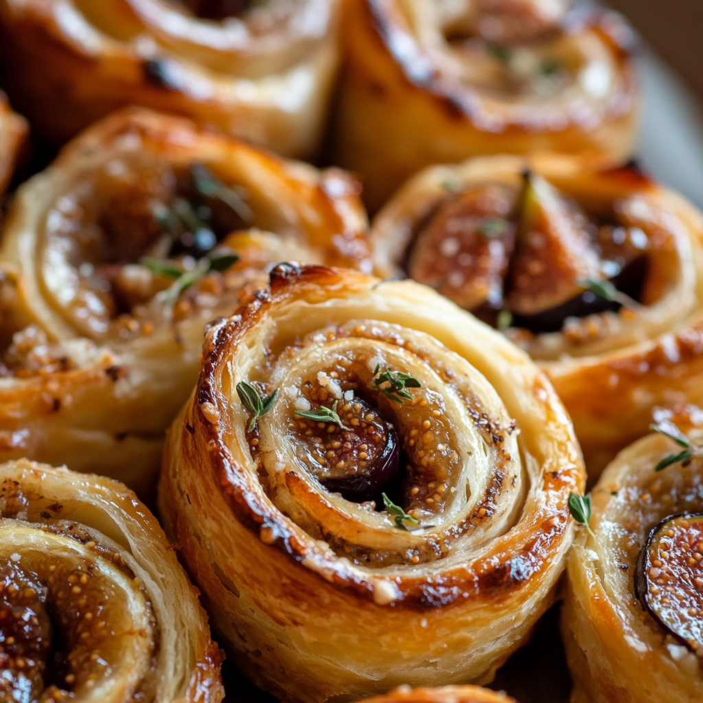 Fig and Goat Cheese Pinwheels