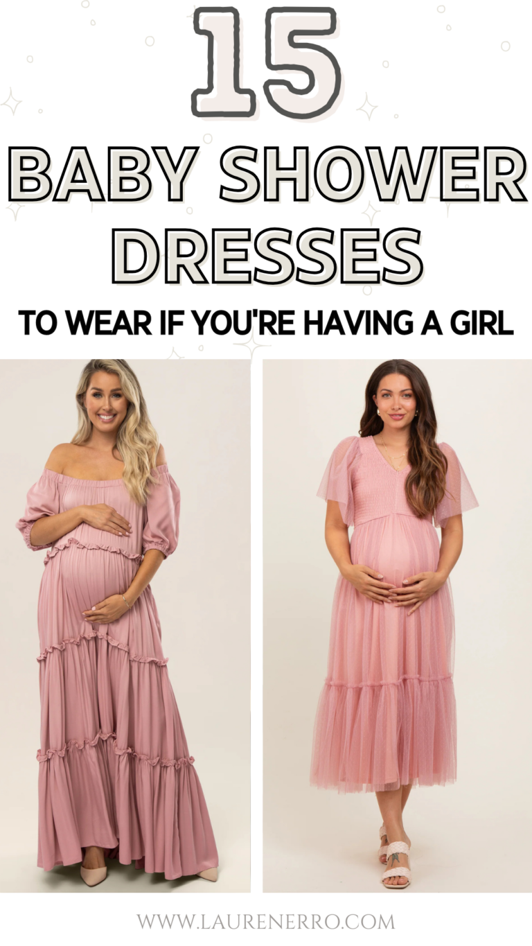 Baby Shower Dresses To Wear If You're Having A Girl