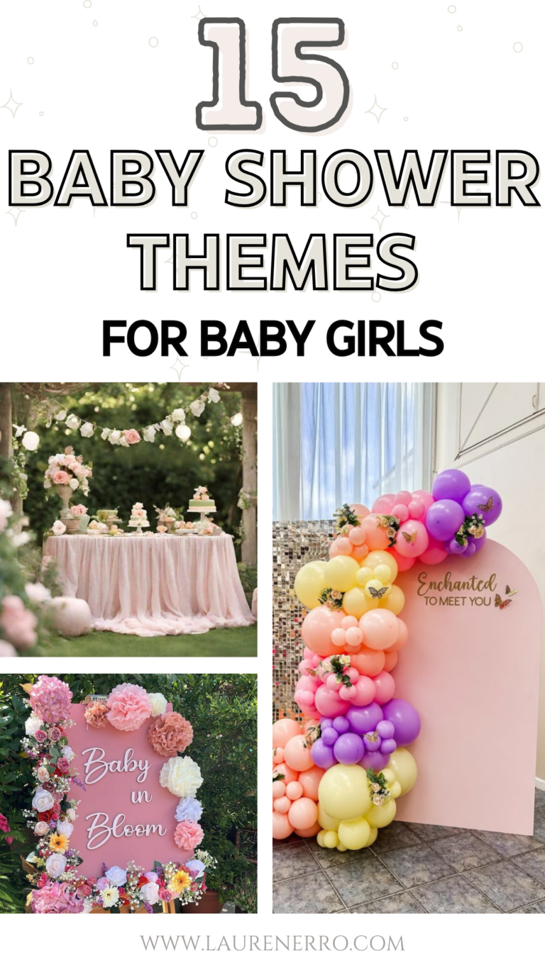 15 Baby Girl Shower Themes